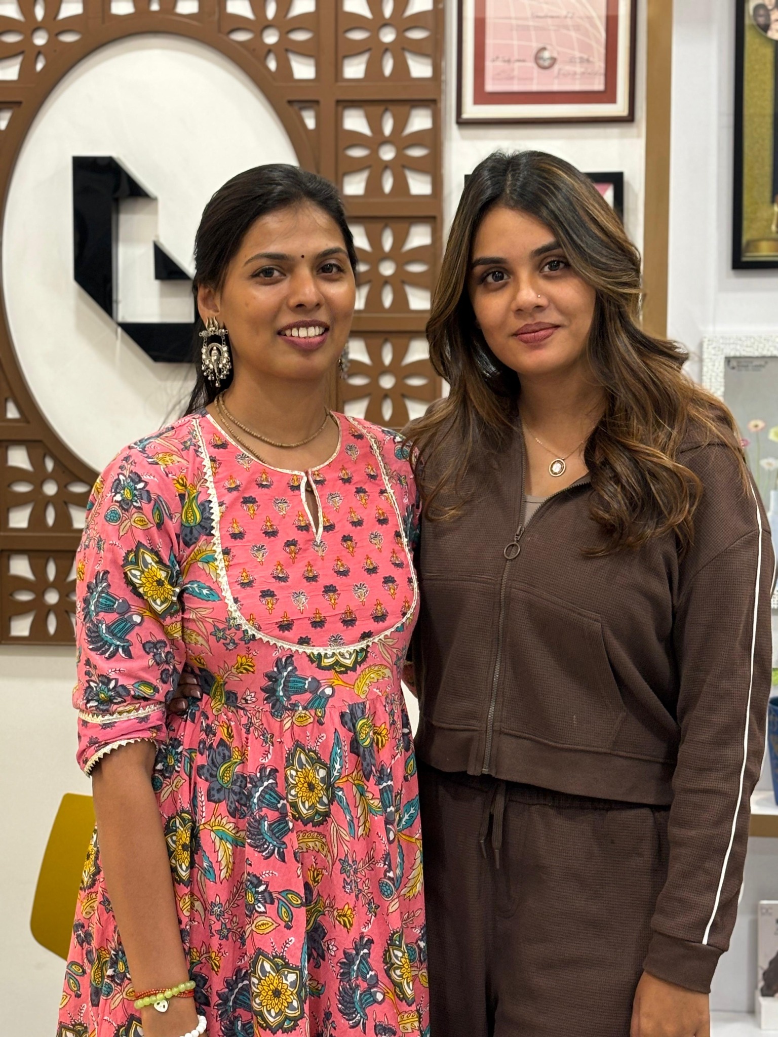 Client visit at Greatlooks Salon